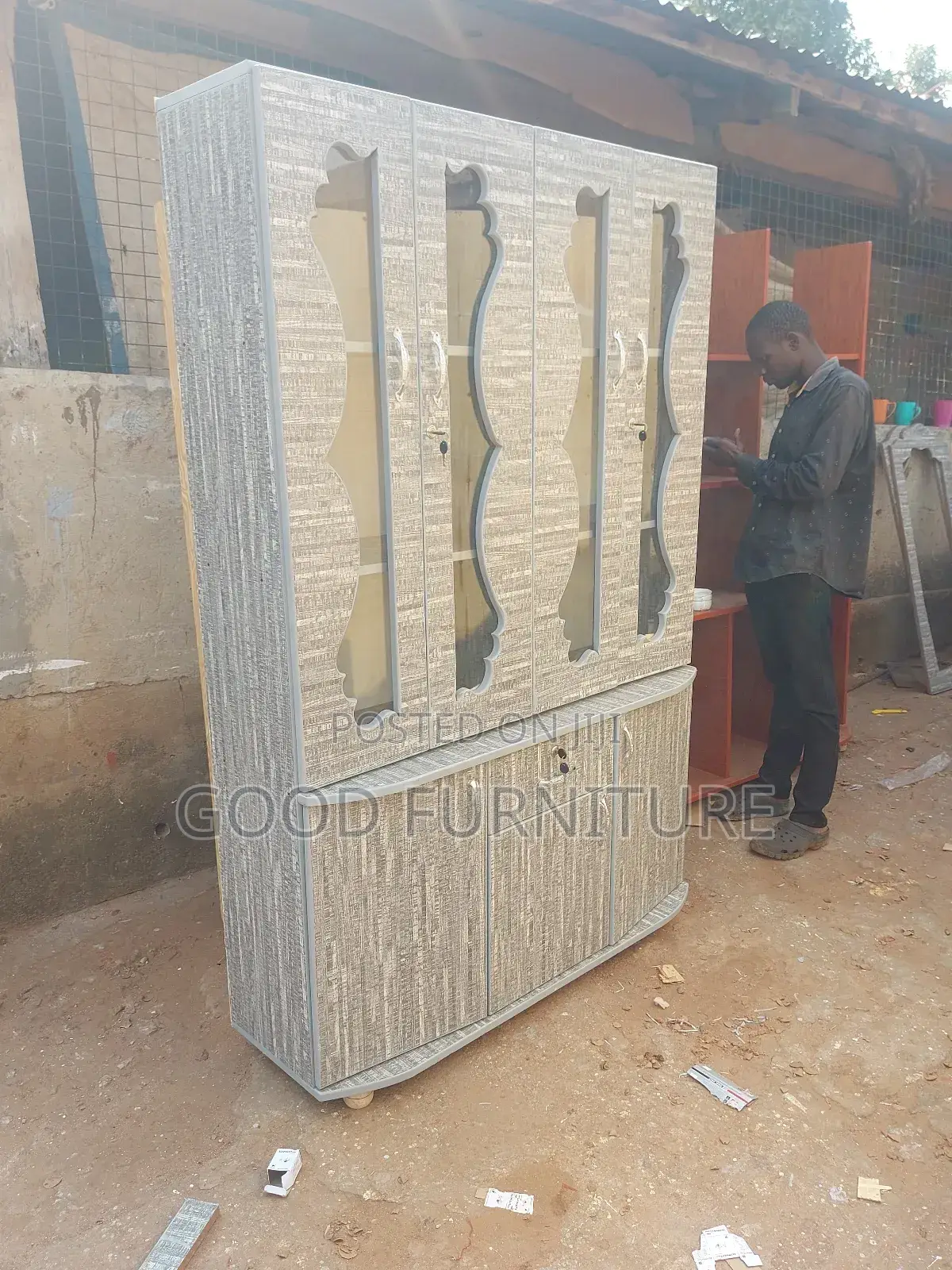 Big Four Doors Sideboard / Cupboard