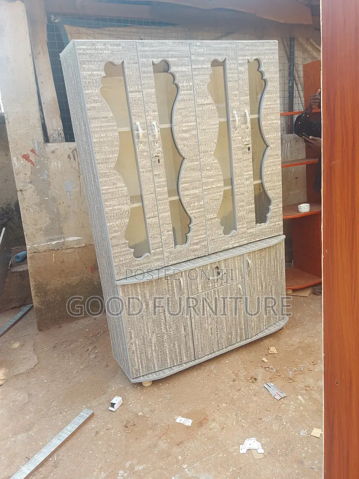 Big Four Doors Sideboard / Cupboard