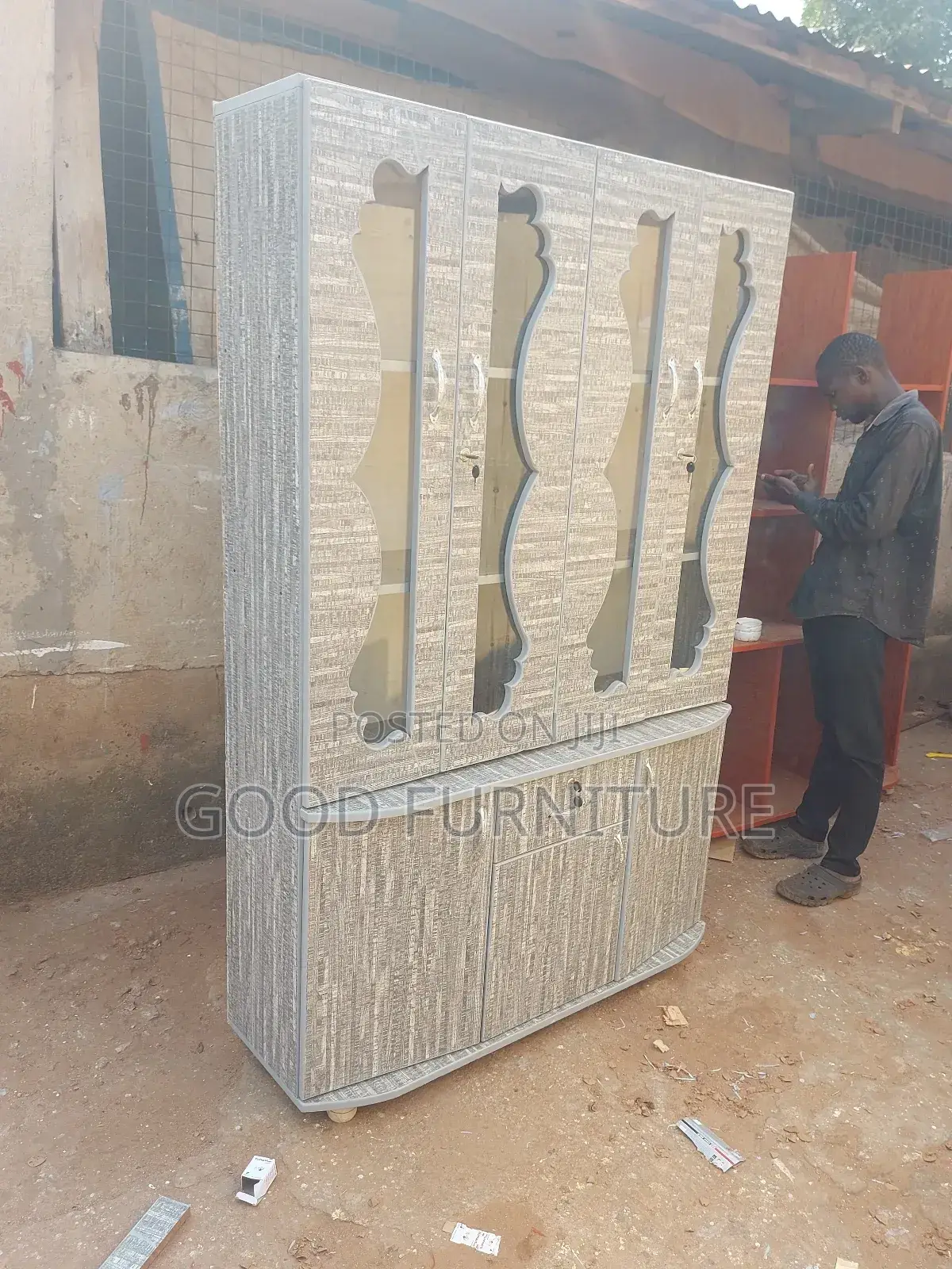 Big Four Doors Sideboard / Cupboard