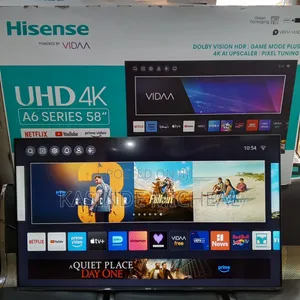 58inches Hisence A6 Series Smart Tv Powered By Vidaa