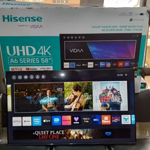 58inches Hisence A6 Series Smart Tv Powered By Vidaa