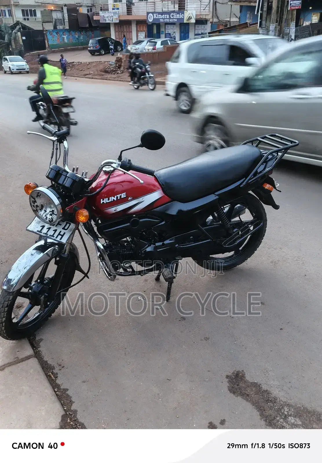 Hero Hunter 125 2023 Red