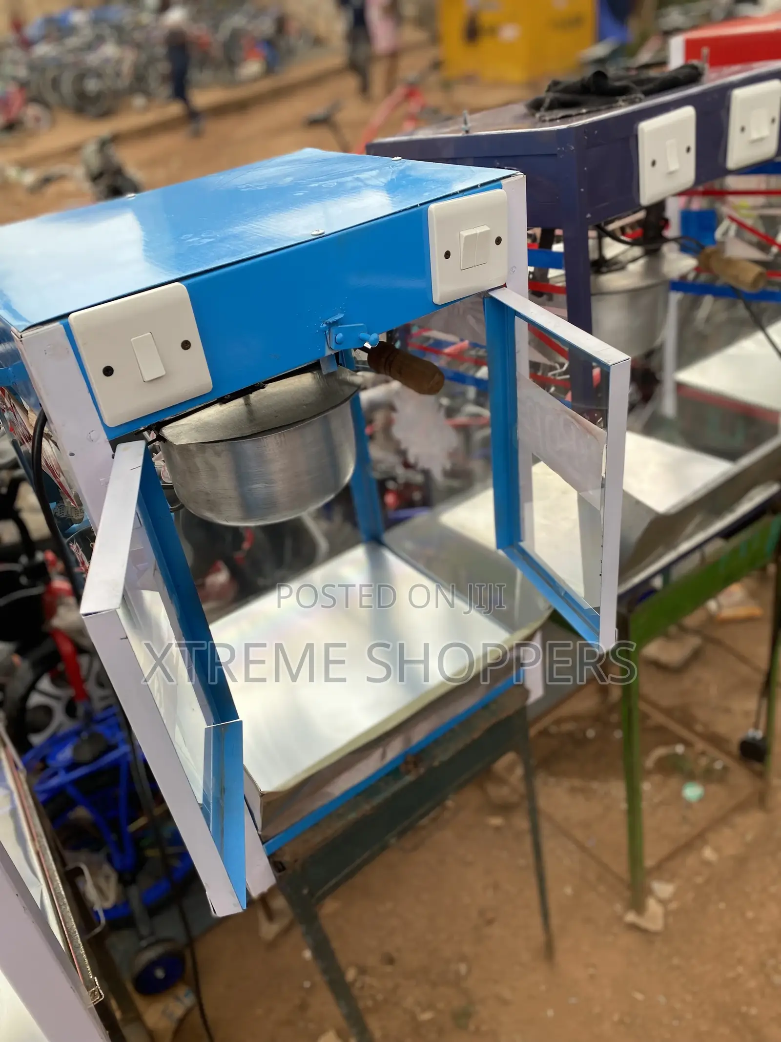 Durarence Blue /Popcorn Machine /Double Door
