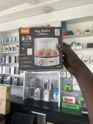 Photo - Raf Electric Egg Boiler Steamer Rapid Heat Egg Cooker