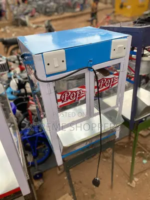 Blue Stamp /Popcorn Machine /Tapped /Warranted