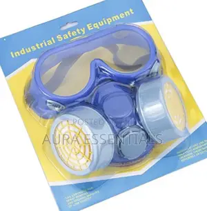 Anti Dust Protect Industrial Mask With Air Filters and Goggl