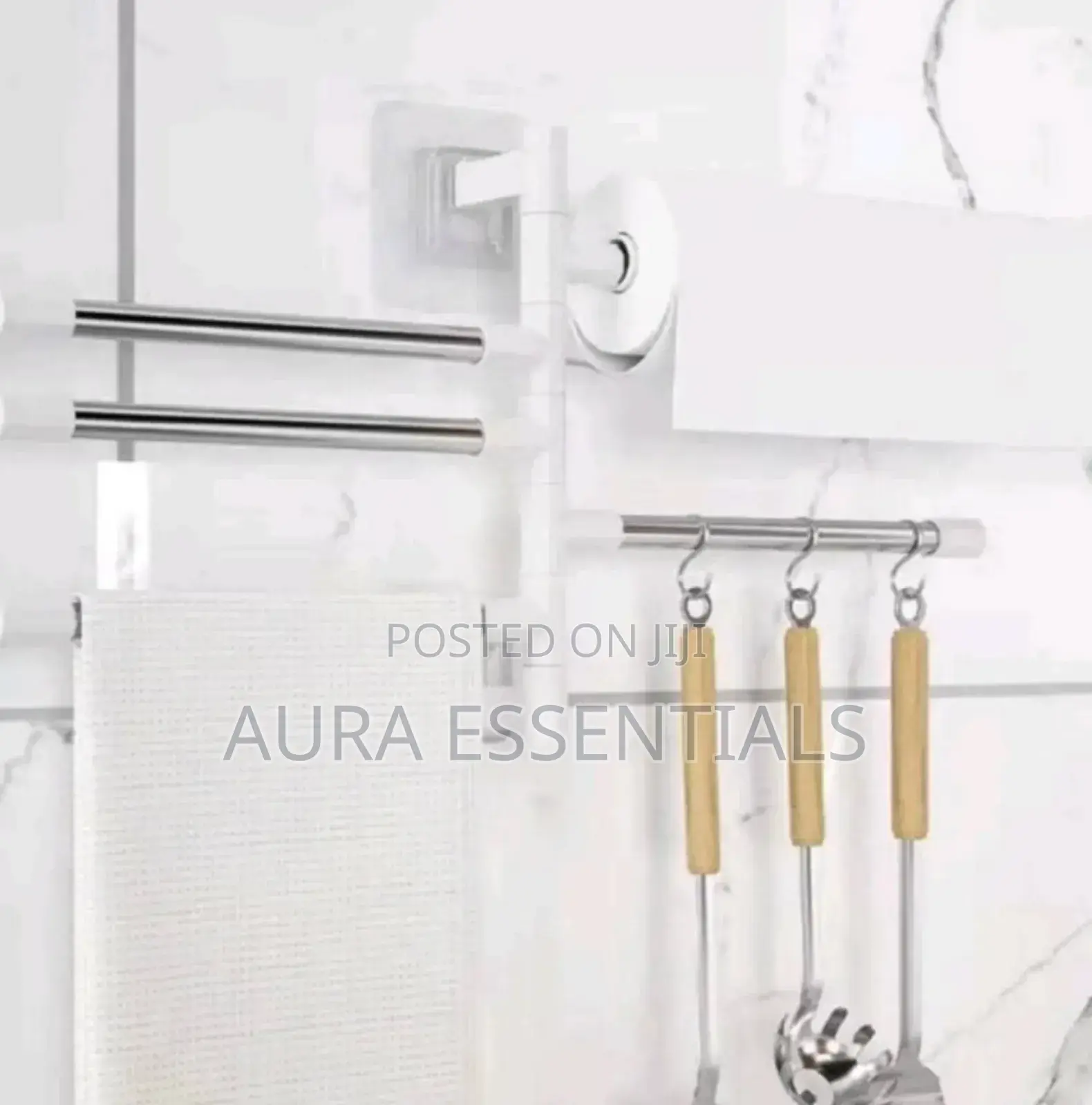 Punch Free Towel Bar Holdertravel