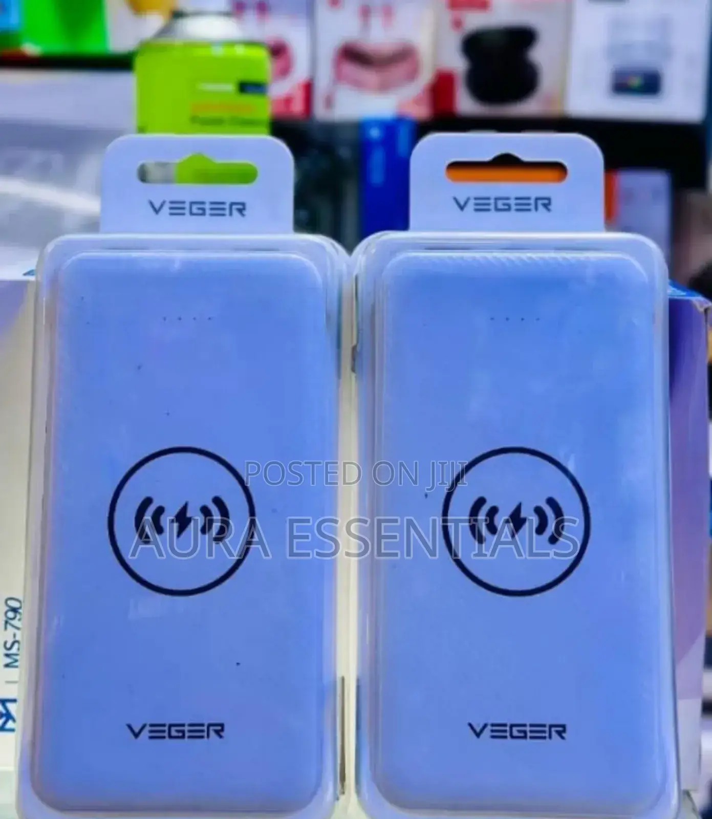 Veger Vp-1027w Wireless Charger Power Bank.