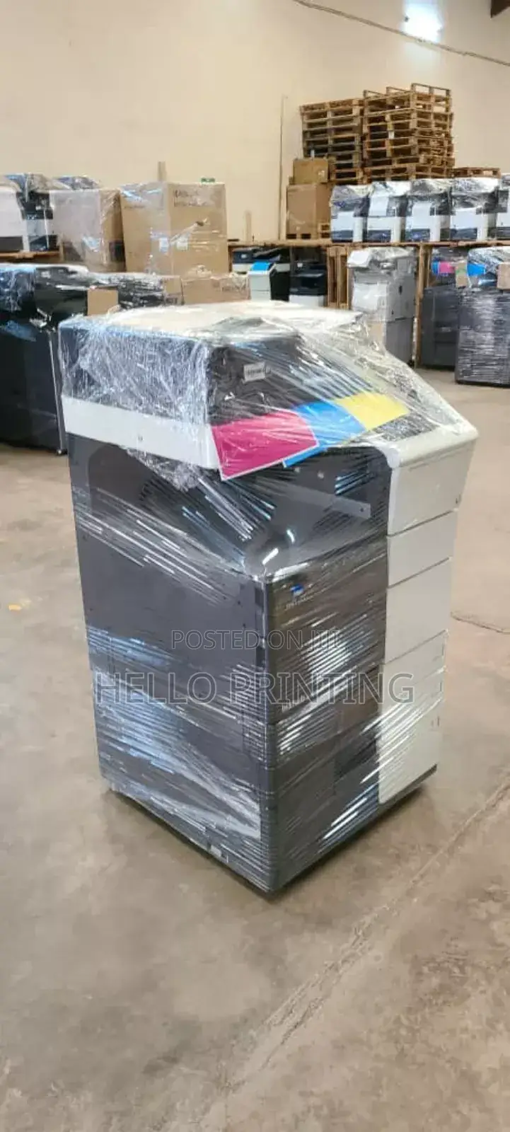 Konica Bizhub C458 - Retail Printing Without Compromise.