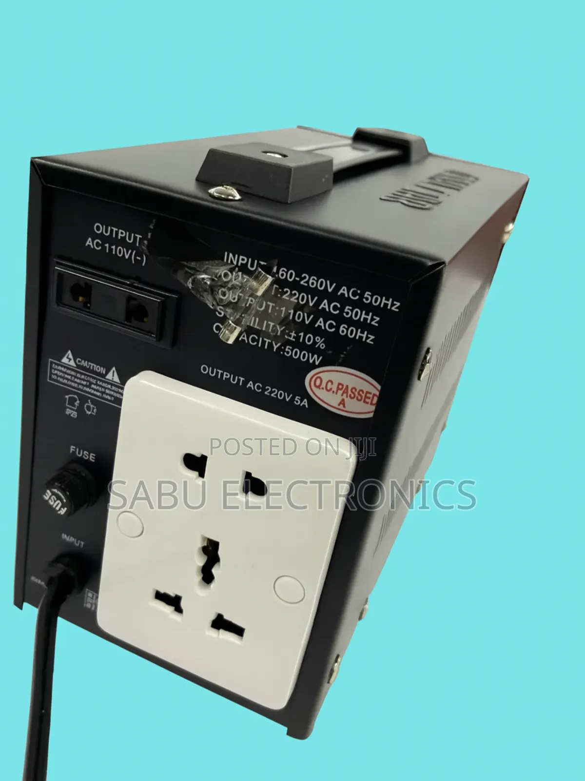 Coral Star Automatic Voltage Regulator – 500va With Usb Port