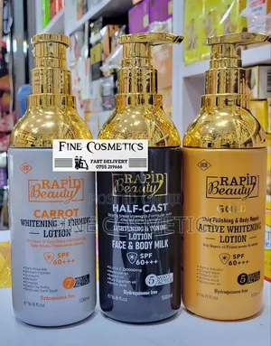 Rapid Beauty Lotions | Halfcast, Gold, Carrot And Vitamin C