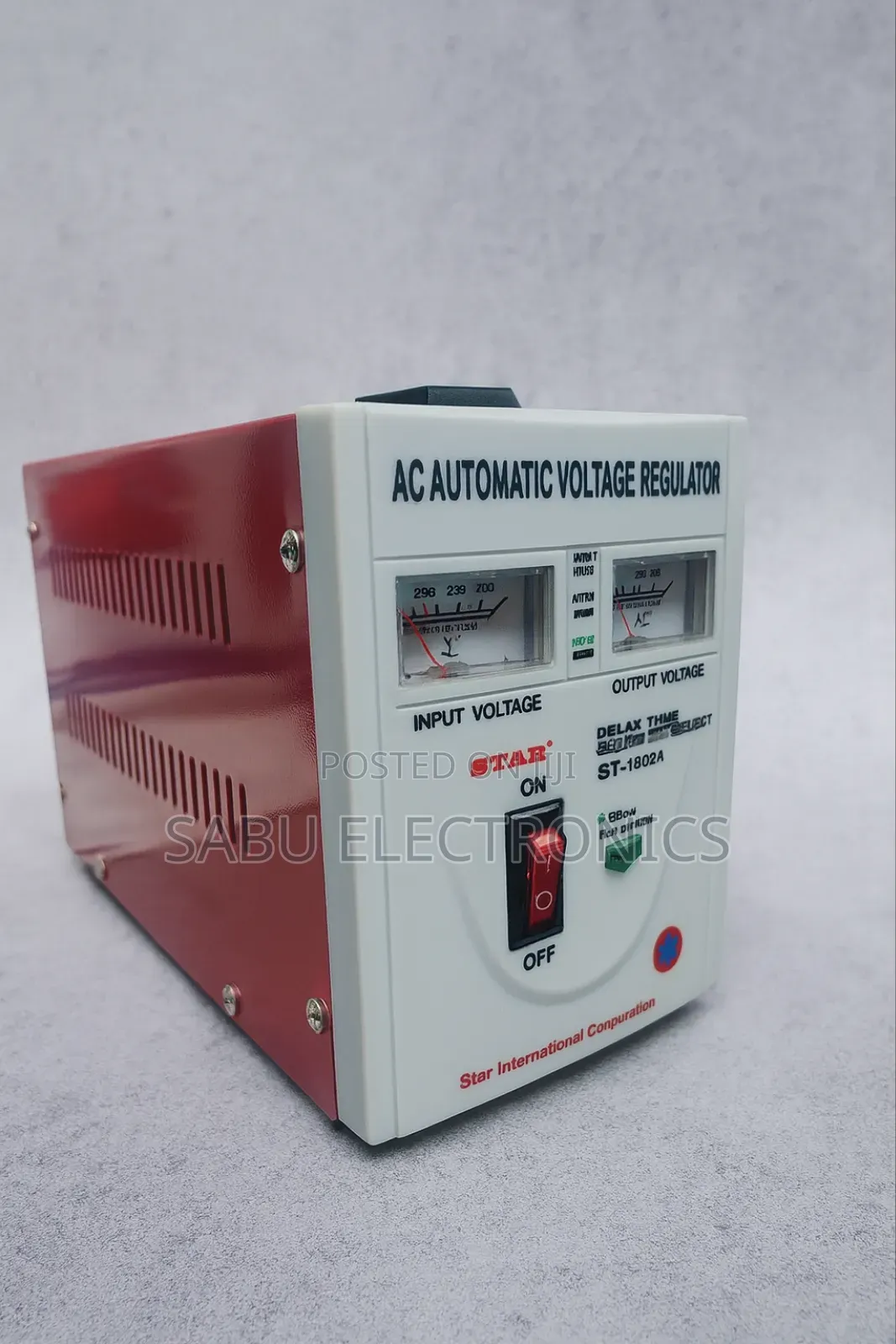 Heavy Duty 1.0kva Voltage Stabilizer – Star St-1000a