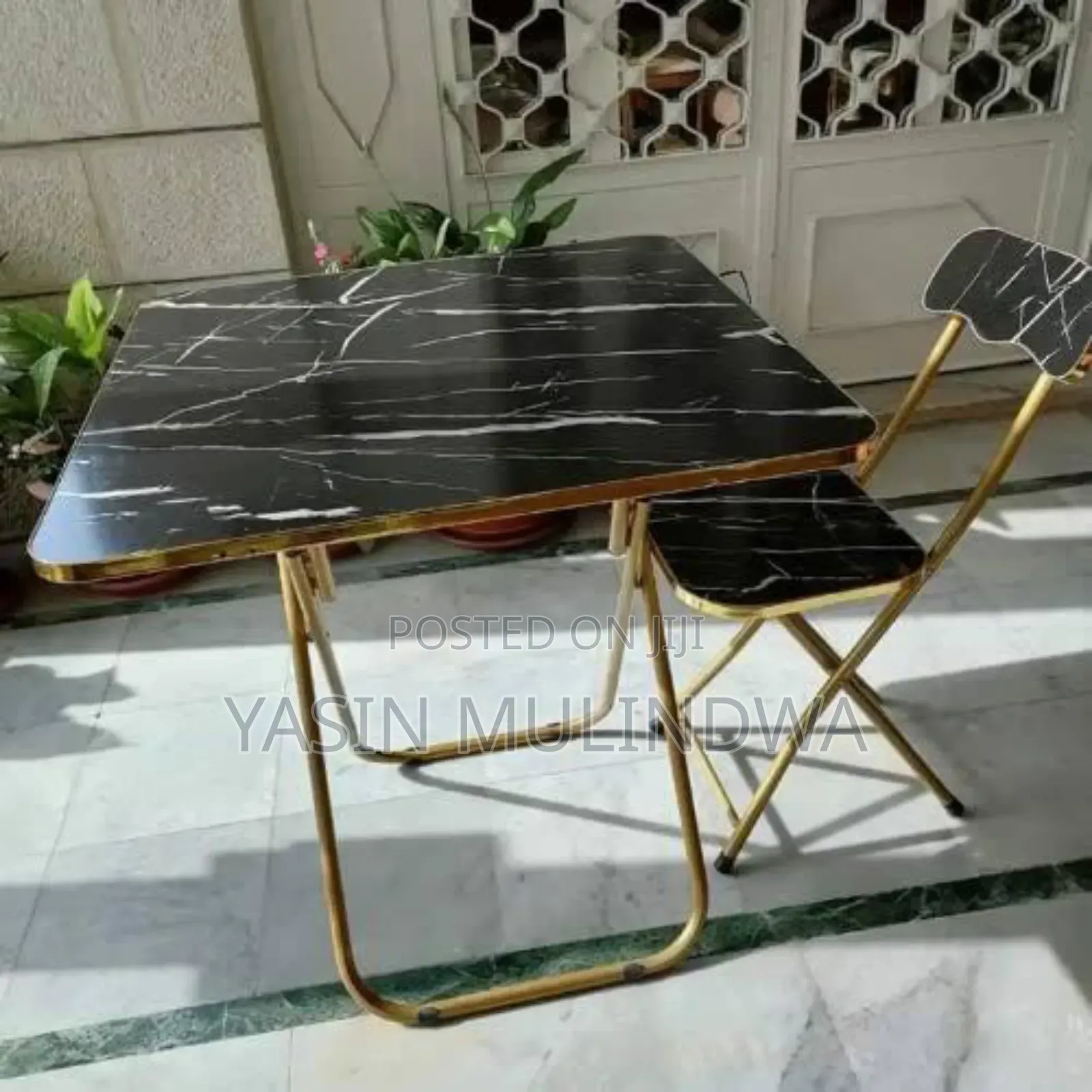 Foldable Table Chair