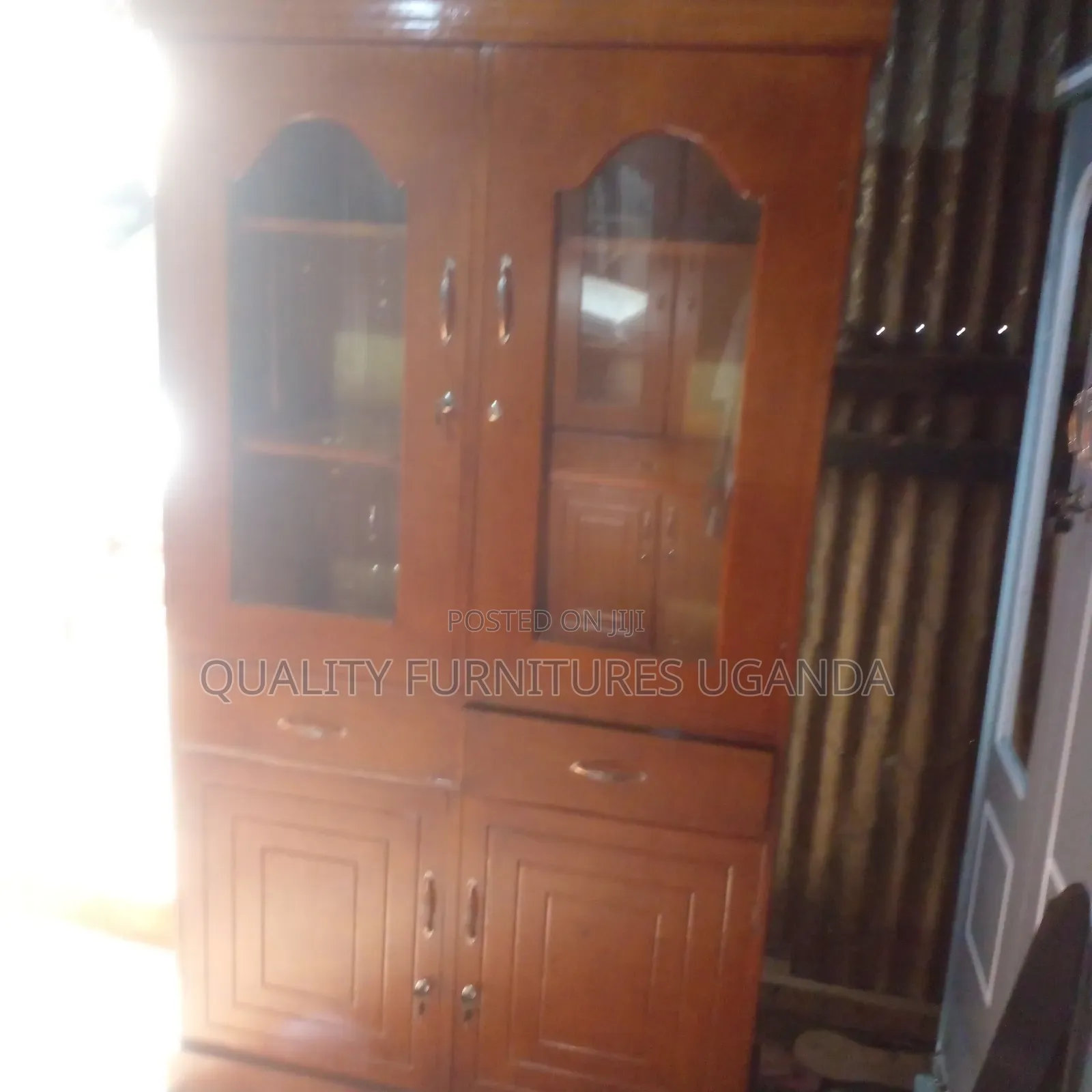 Four Ft Mahogany Coloured Side Board