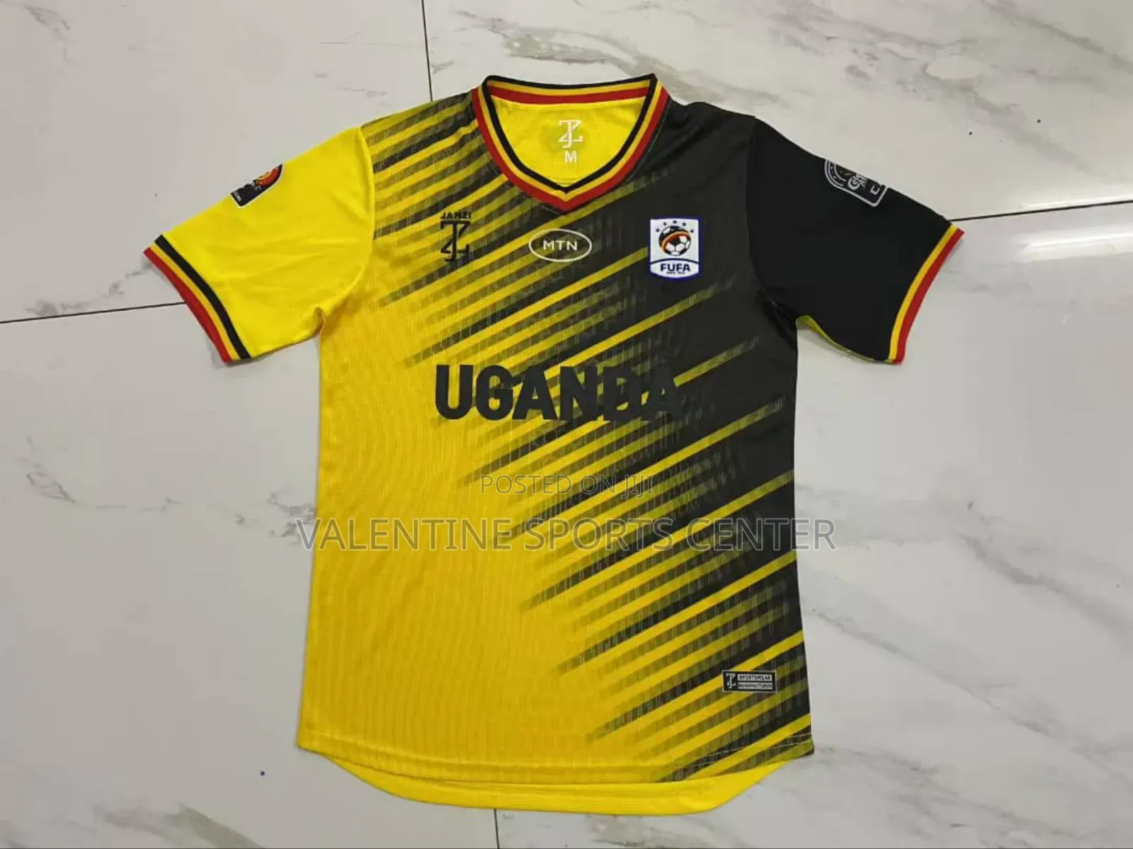 Facebook Jersey Uganda Crane Original Material All Colors