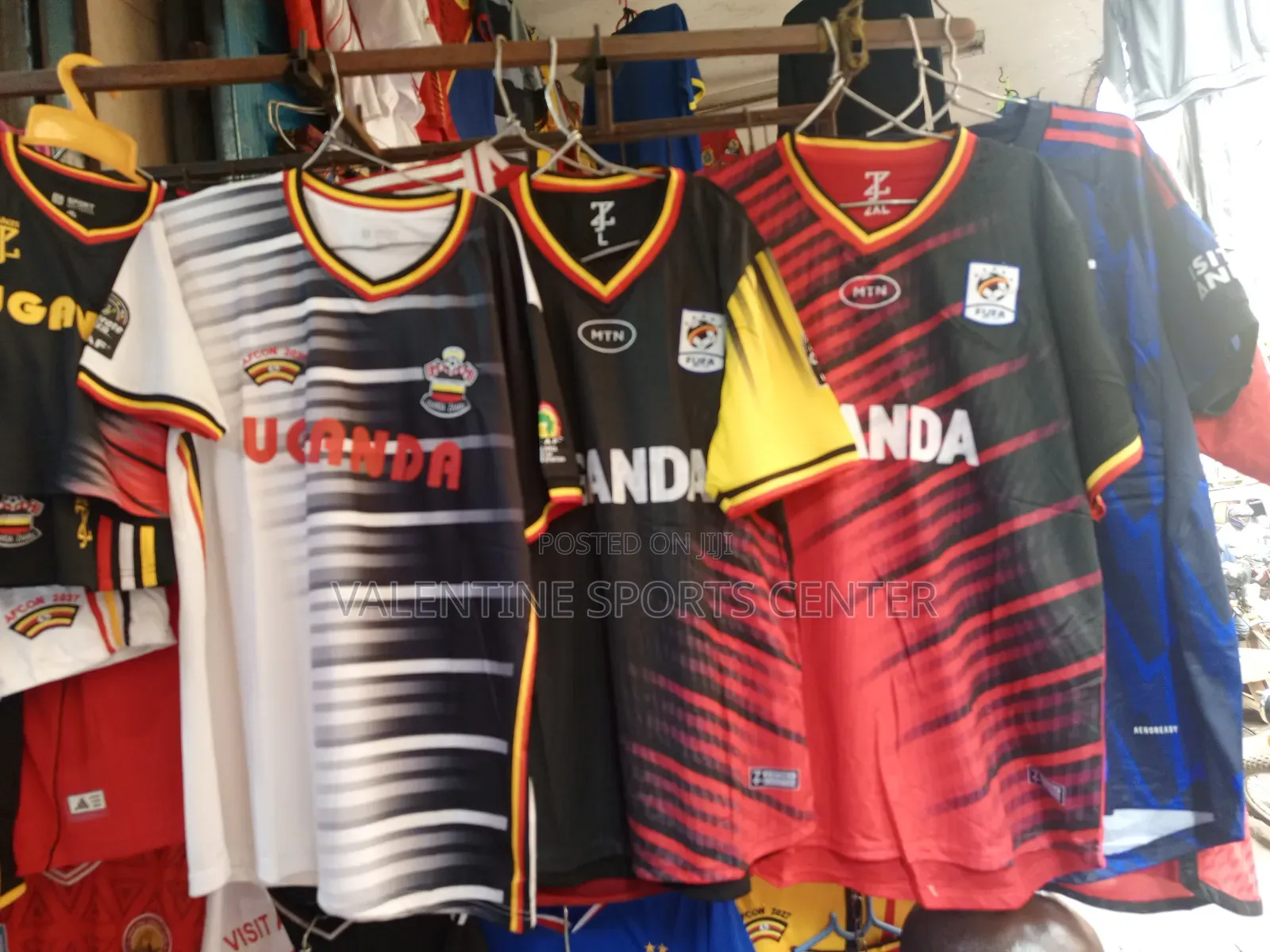 Facebook Jersey Uganda Crane Original Material All Colors