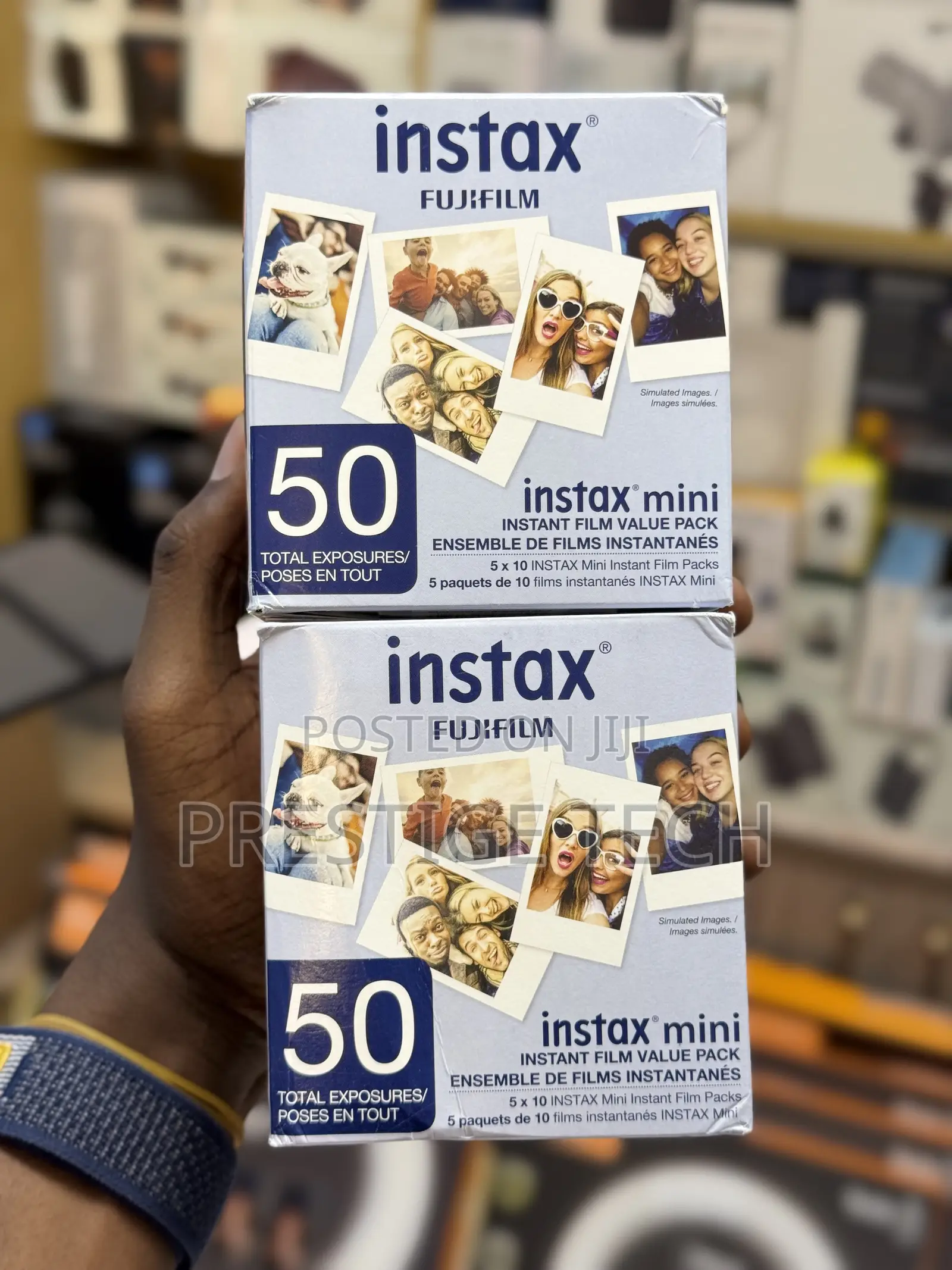Fujifilm Instax Instant Camera Film Sheets 50 Pack