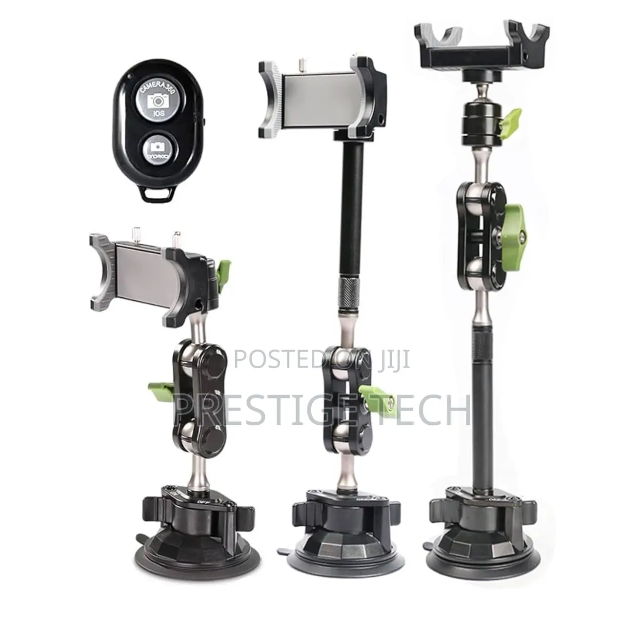 Universal Ball Head Arm For Phones With Suction Cup For Car