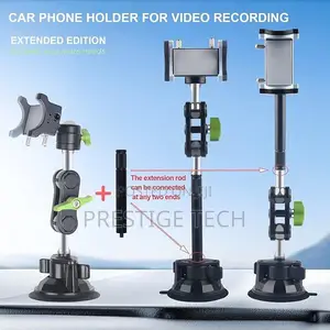 Universal Ball Head Arm For Phones With Suction Cup For Car