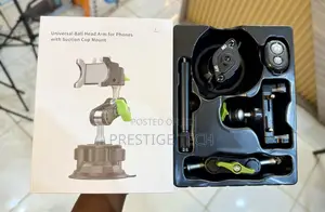 Universal Ball Head Arm For Phones With Suction Cup For Car