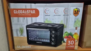 48l Global Star Electric Oven With Rotisserie Hot Plate