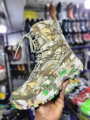 Photo - Green Army Boots