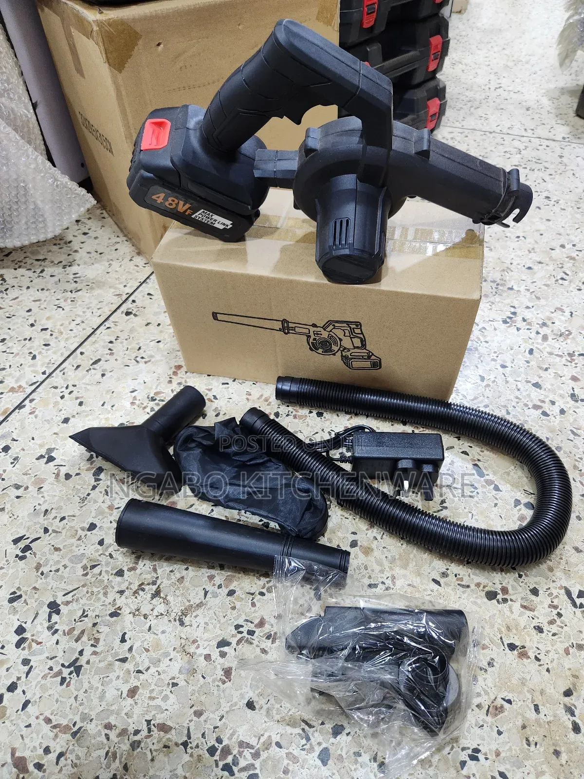 Cordless Leaf Blower And Vaccum Cleaner