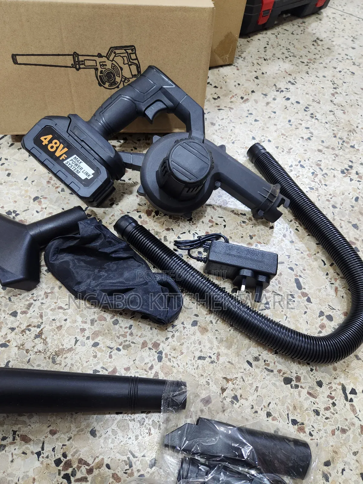 Cordless Leaf Blower And Vaccum Cleaner