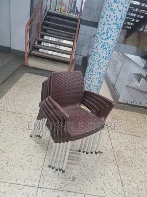 Plastic Stackable Chairs Plastic Chairs Coffee Brown