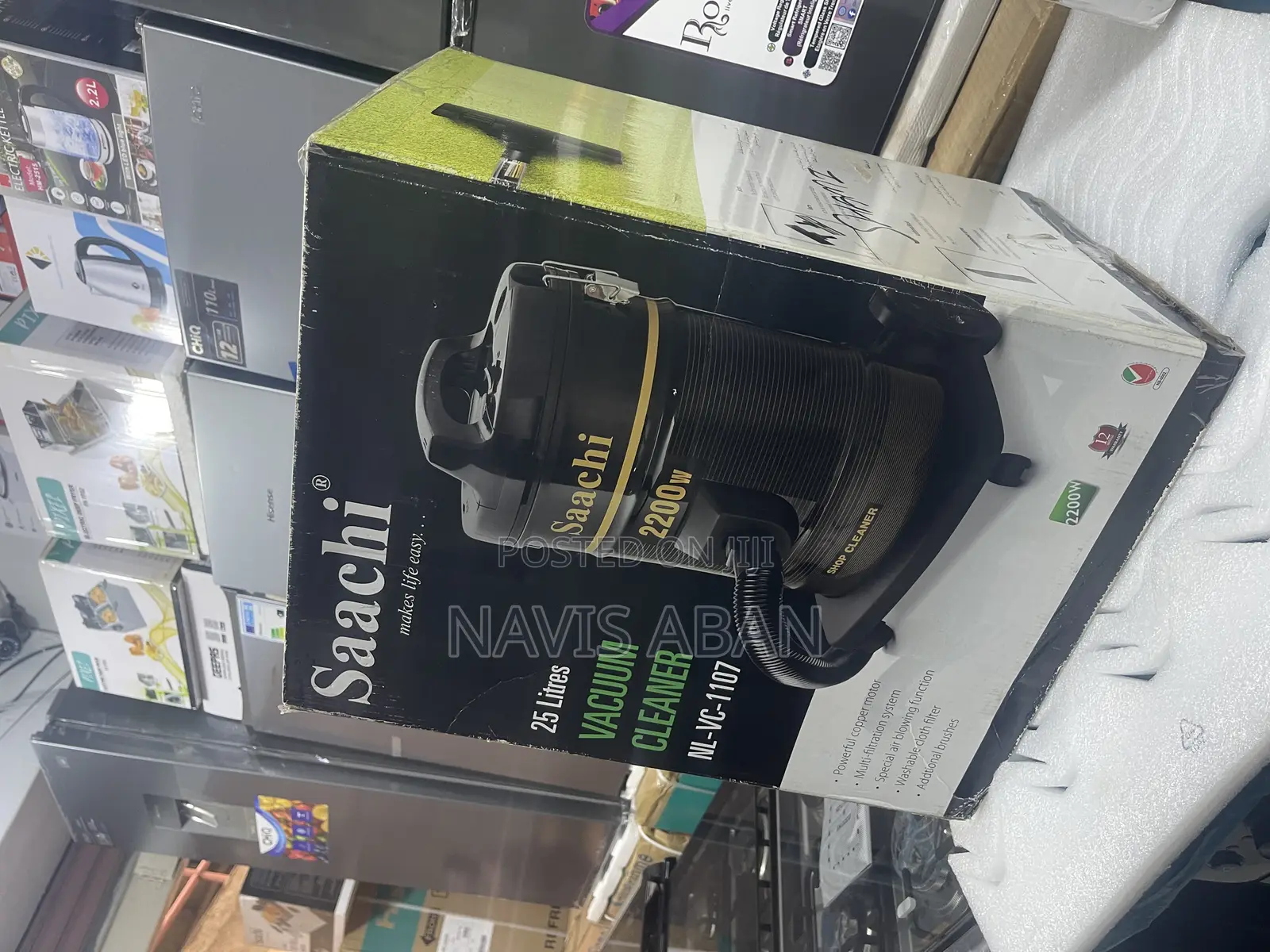 Saachi Vacuum Cleaner 25 Litres