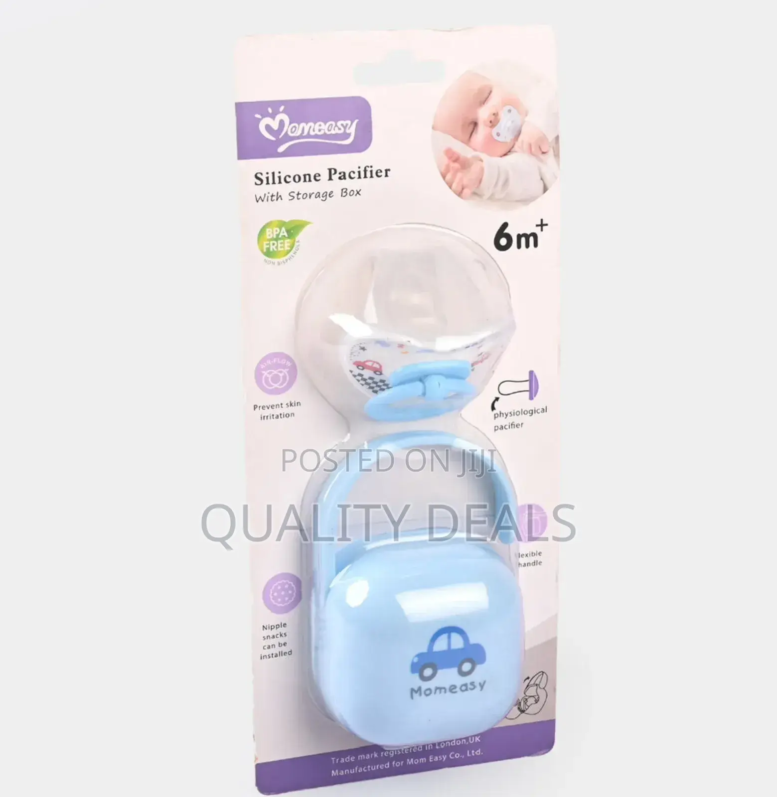 Silicone Pacifier With Storage Box