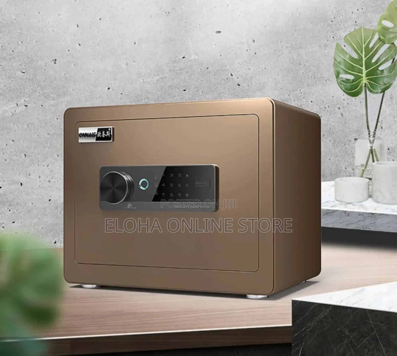 Onais Fingerprint And Digital Lock Safe