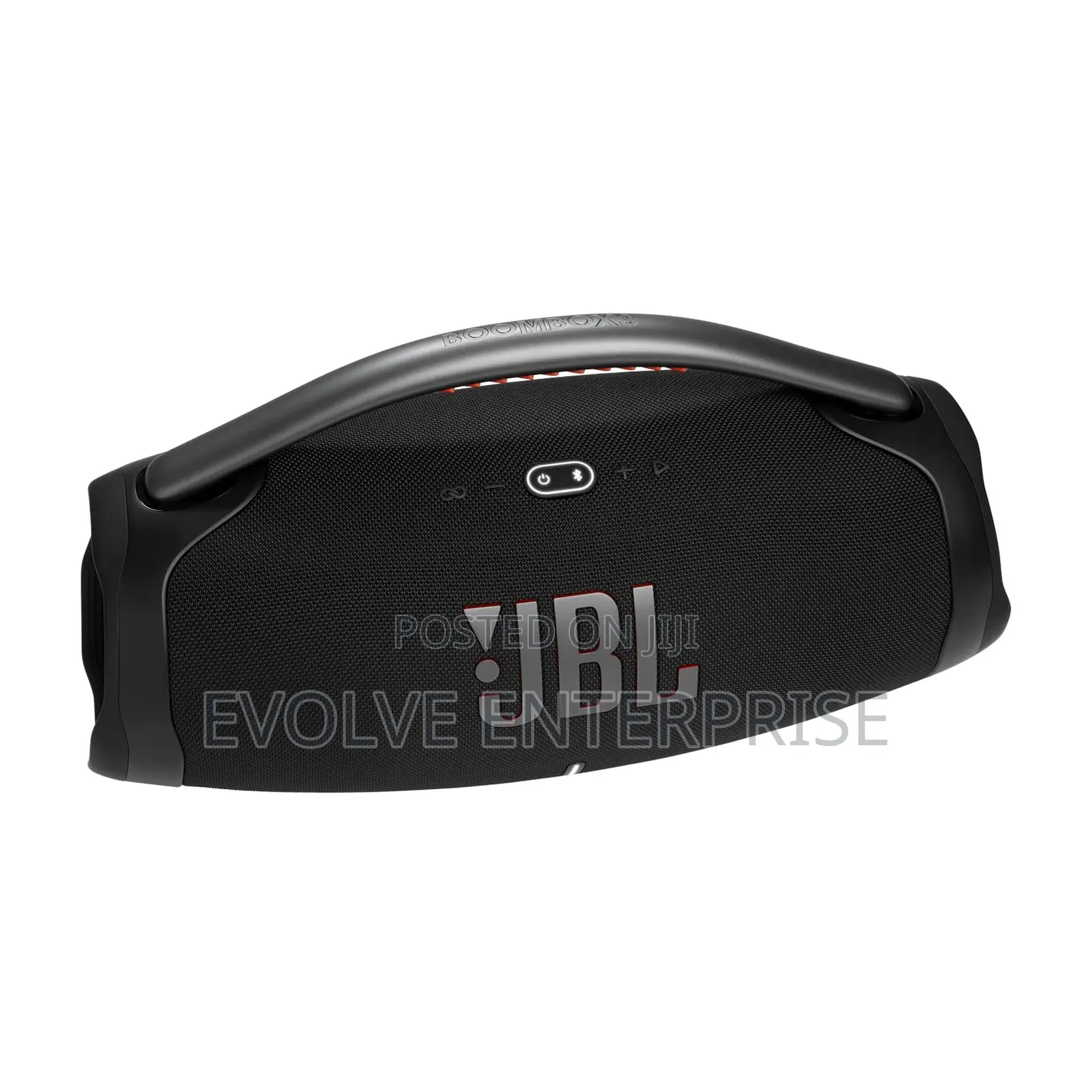 Jblboombox 3 Black Portable Bluetooth Speaker
