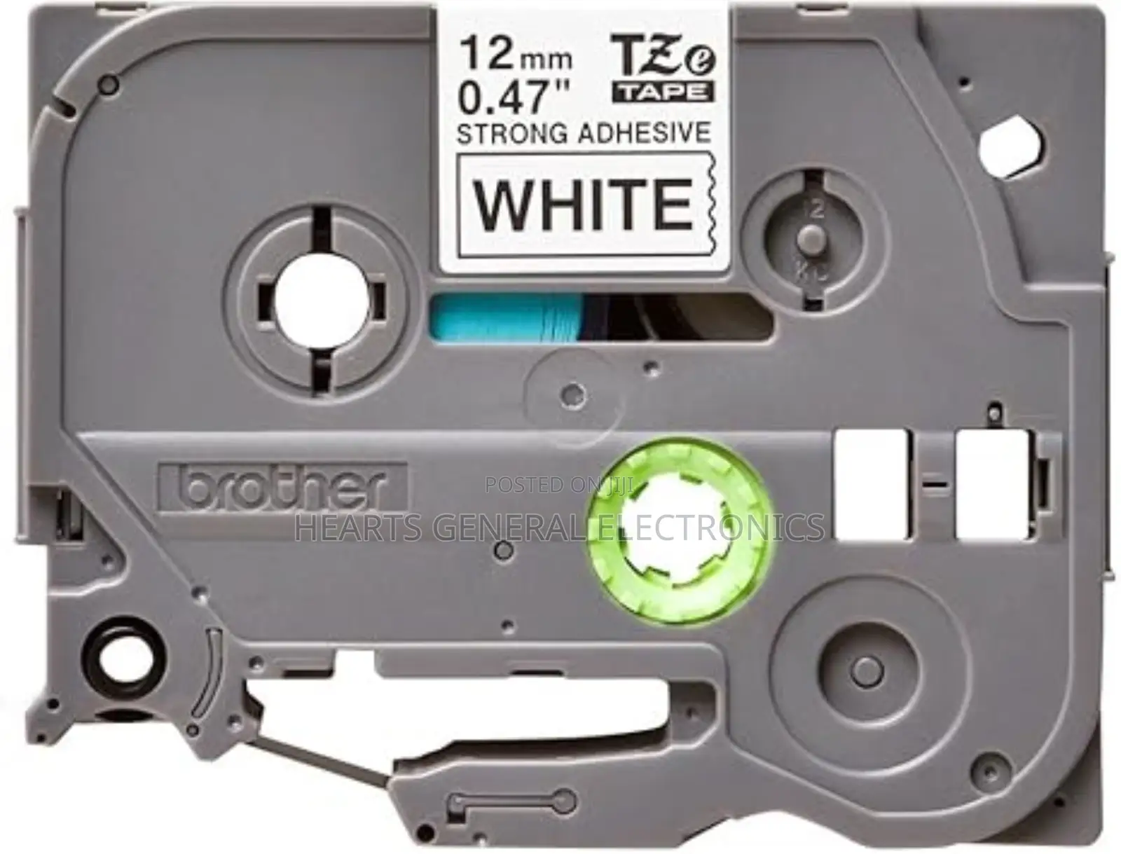 Brother Tz2-231 Label Printer Tape ( Black on White 12mm)