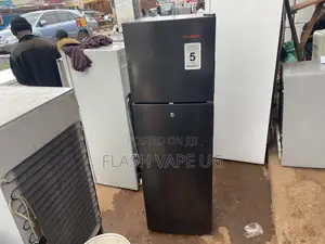 Black Double Door Adh Fridge