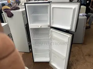 Black Double Door Adh Fridge