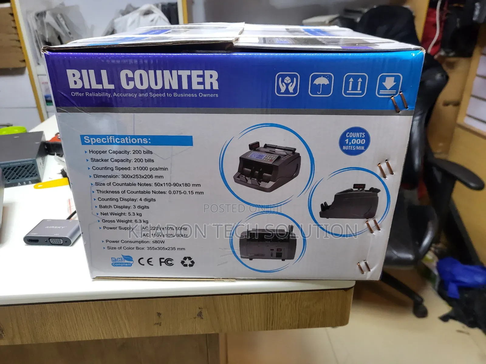 Money Bill Counter