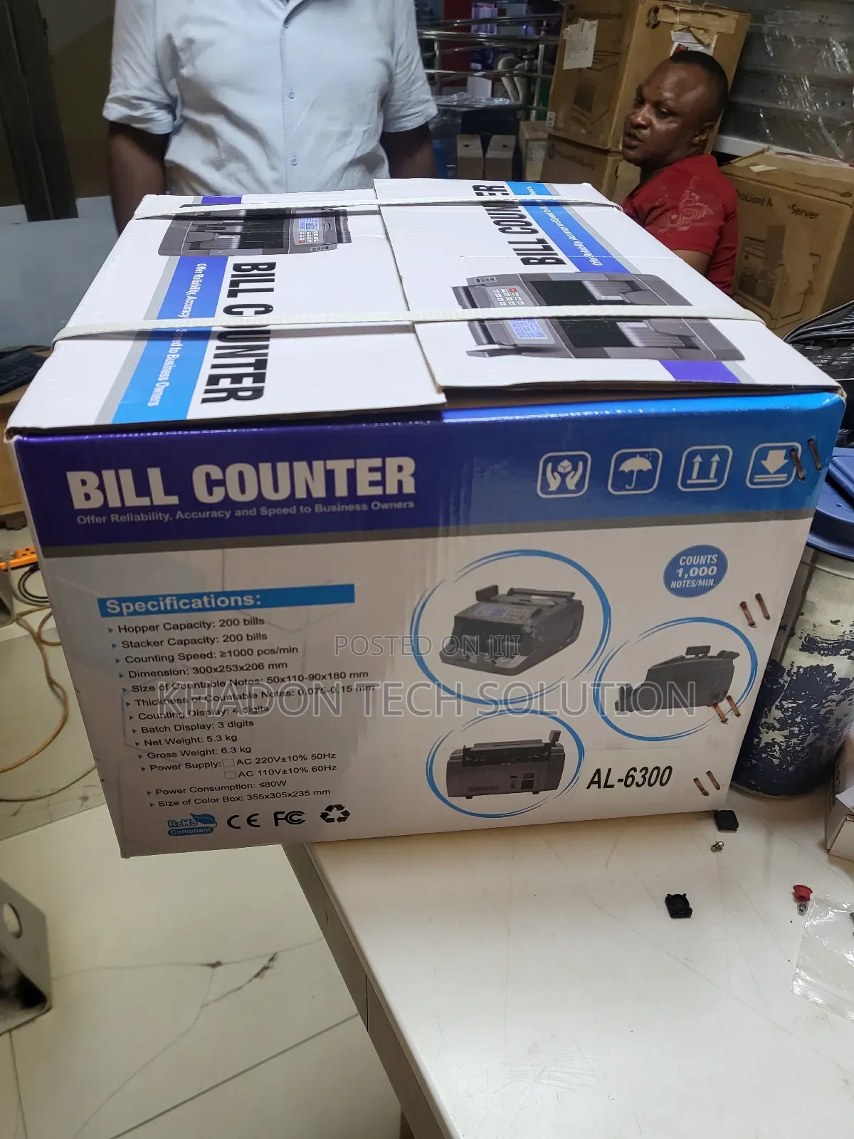 Money Bill Counter