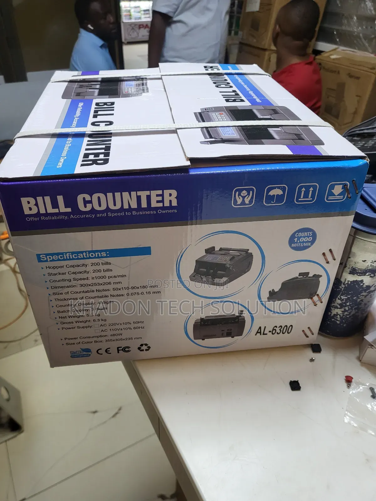 Money Bill Counter