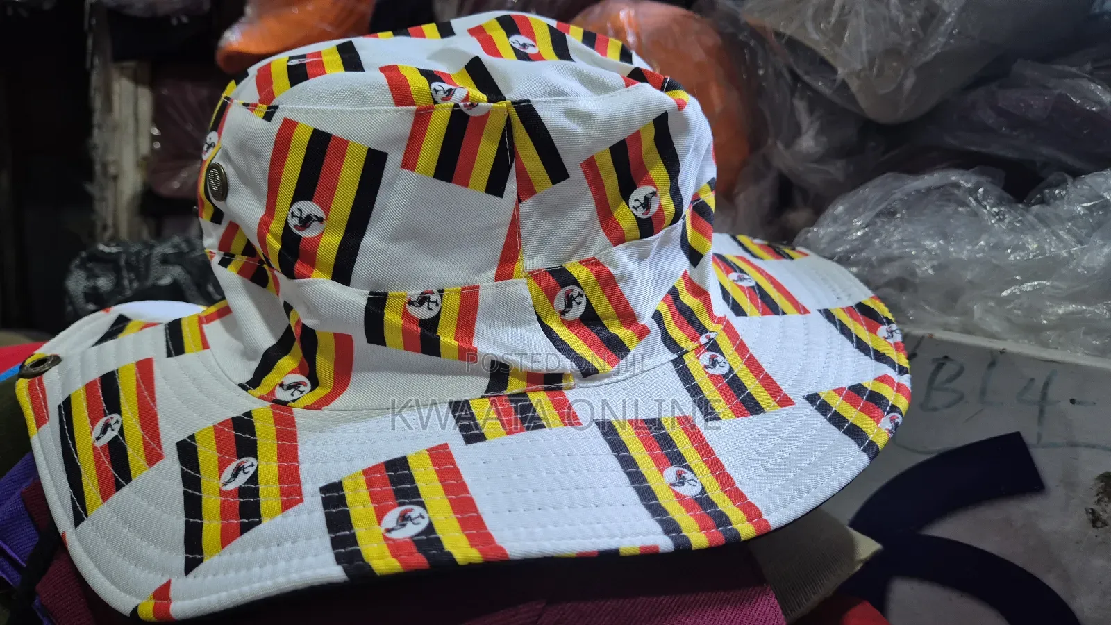 Uganda Flag Bucket Hat for Men Women Fashion for Sports,