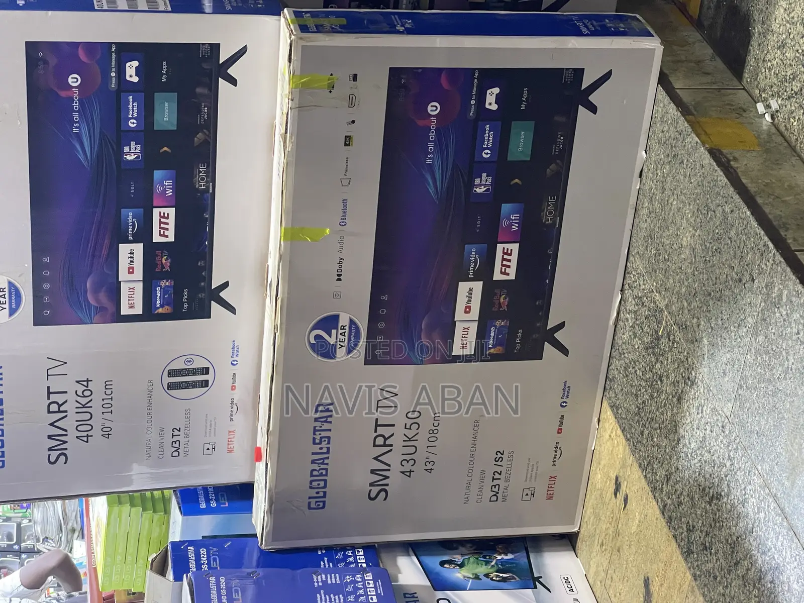 Globalstar 43 Inches Smart Tv With Free To Air