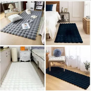 Fluffy Bedside Carpets/ Bedrunner  Rugs
