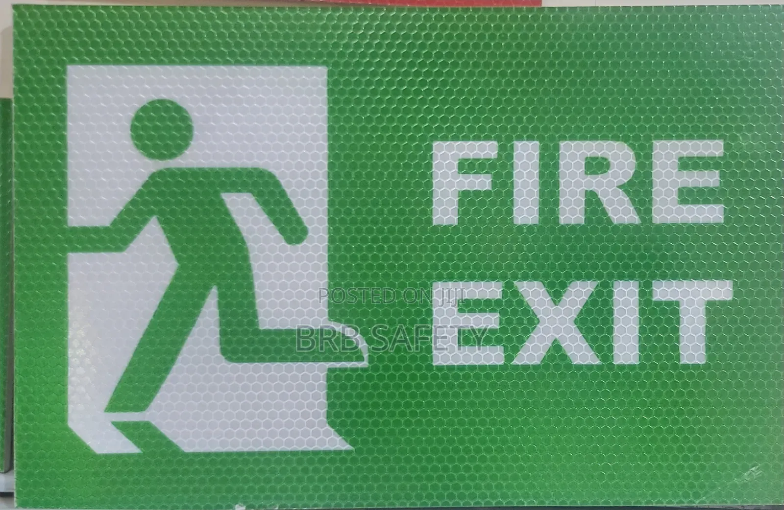 Fire Exit Signs.