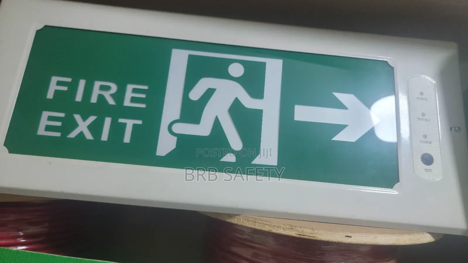 Fire Exist Signage With Back Up Battery