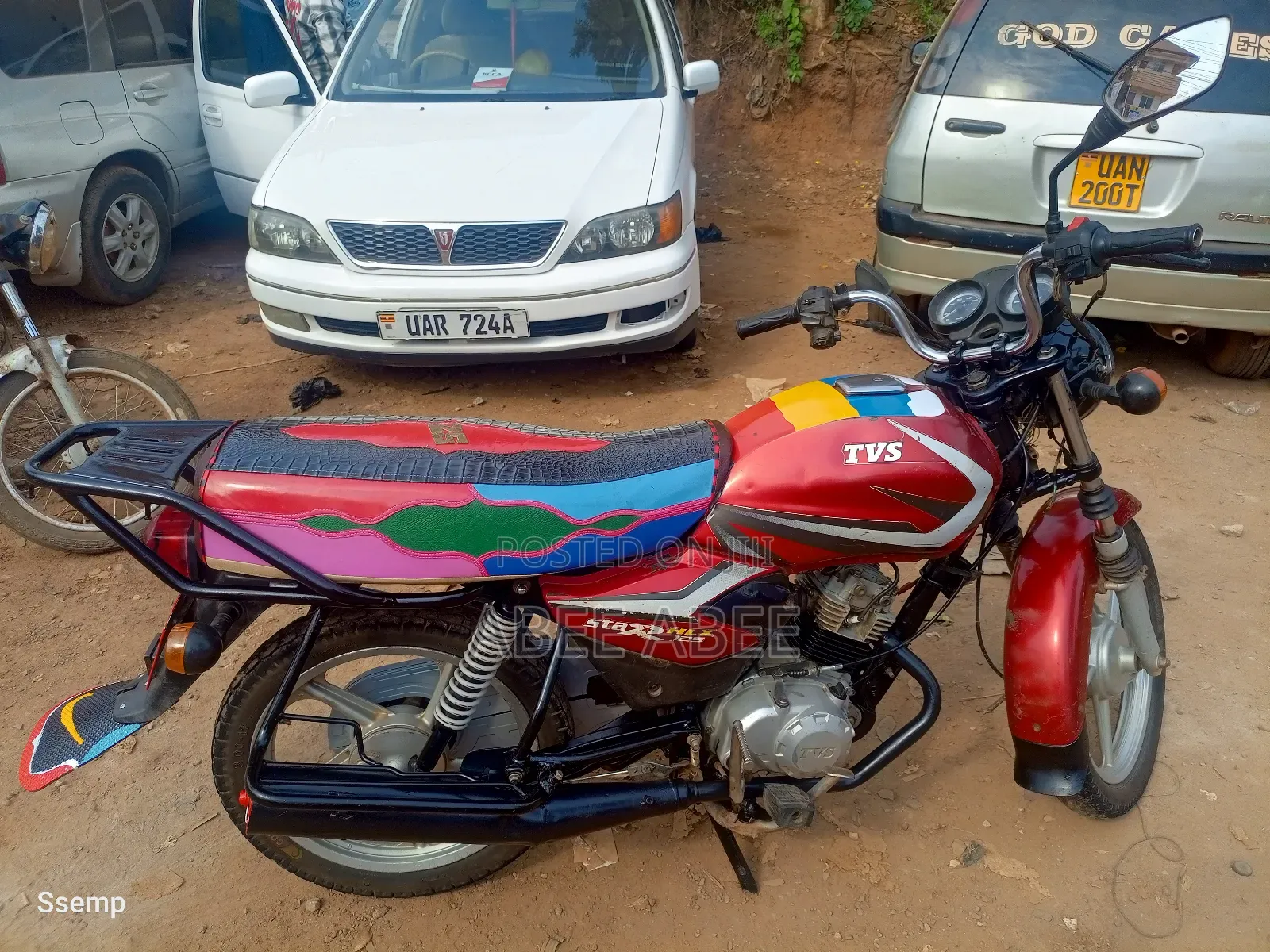 TVS HLX 125 2020 Red