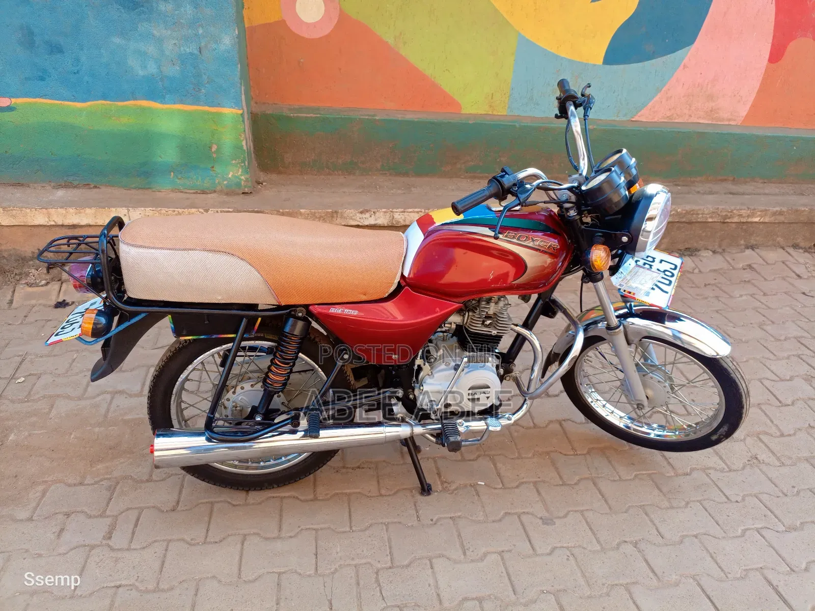 Bajaj Boxer 100 2024 Red