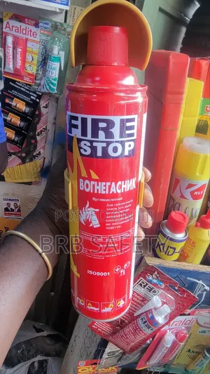 Fire Stop. Form Fire Extinguisher
