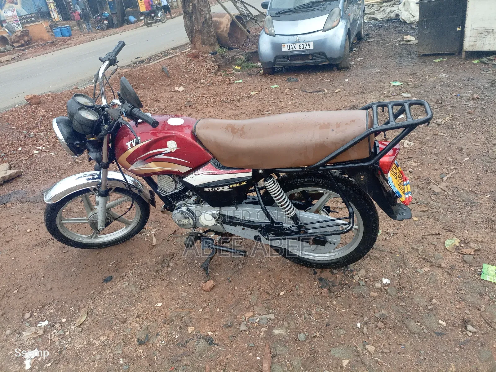 TVS XL 100 2016 Red