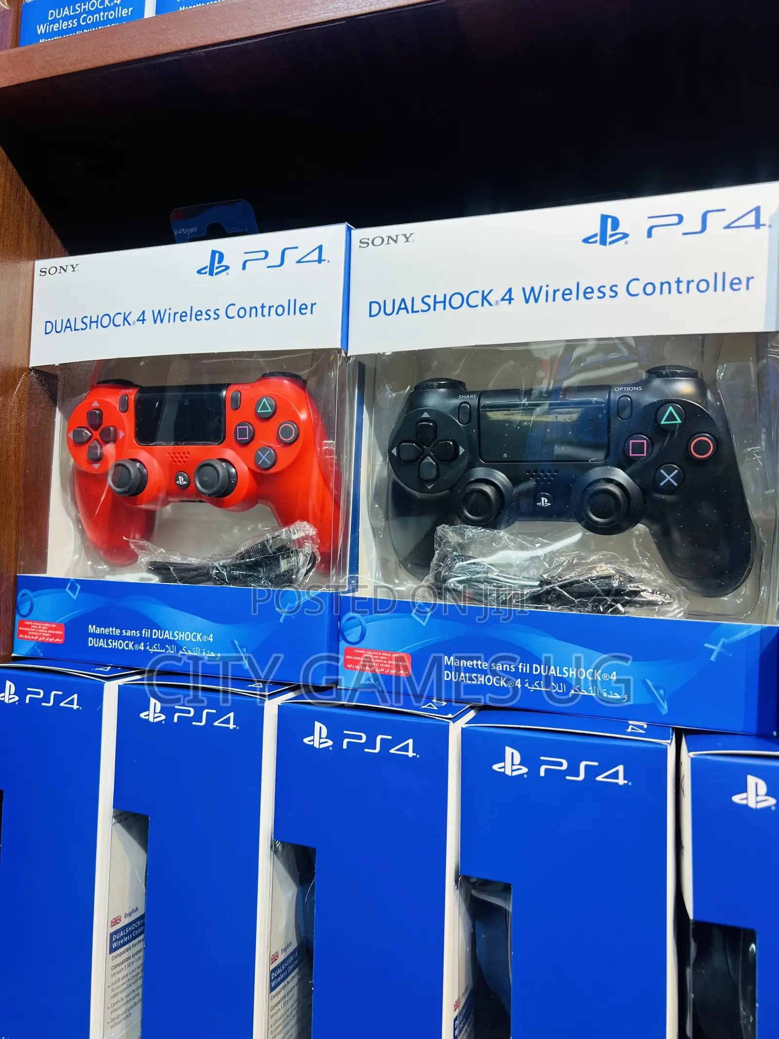 Playstation 4 Controller-:Red Color