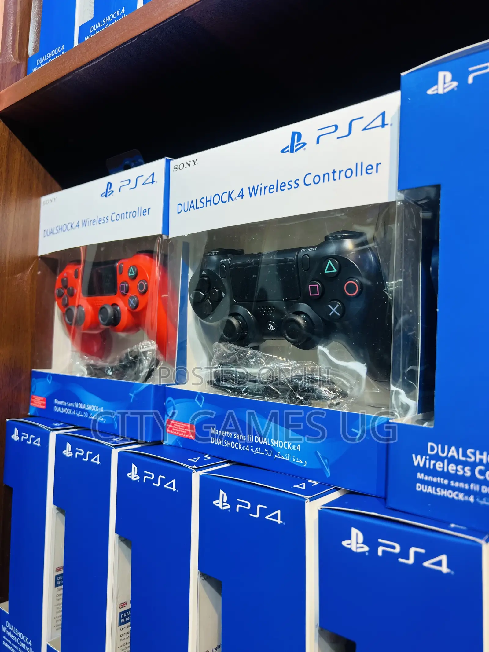 Playstation 4 Controller-:Red Color